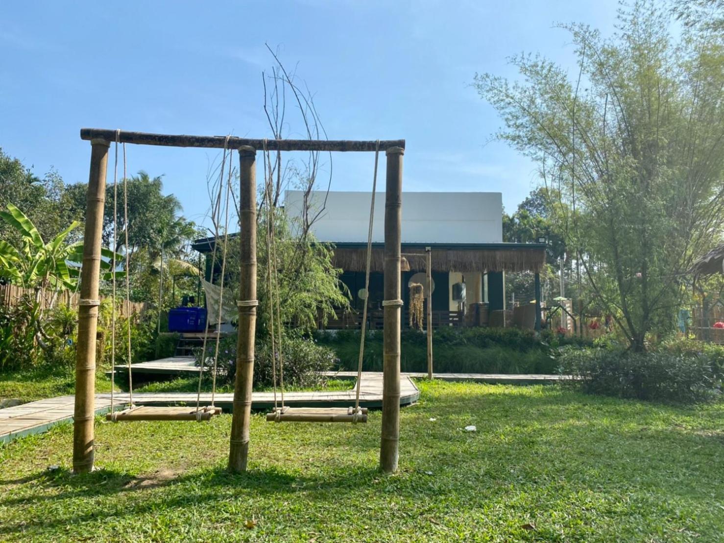 Baan Nai Baan Nok Resort Nakhon Nayok Exteriör bild