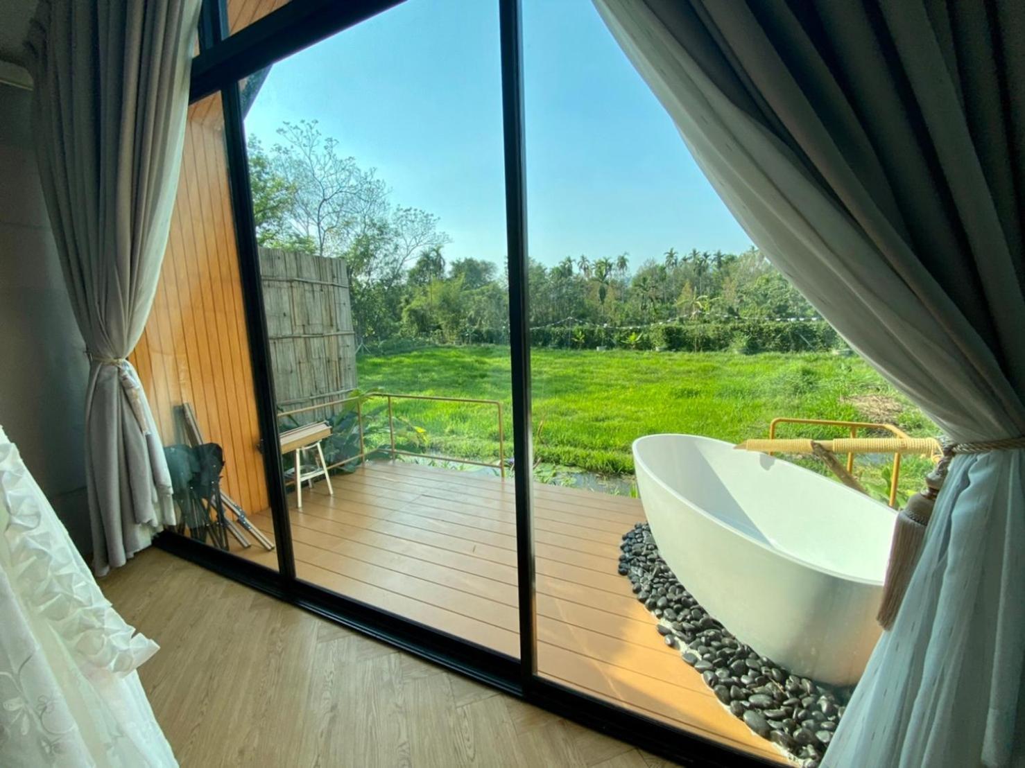 Baan Nai Baan Nok Resort Nakhon Nayok Exteriör bild