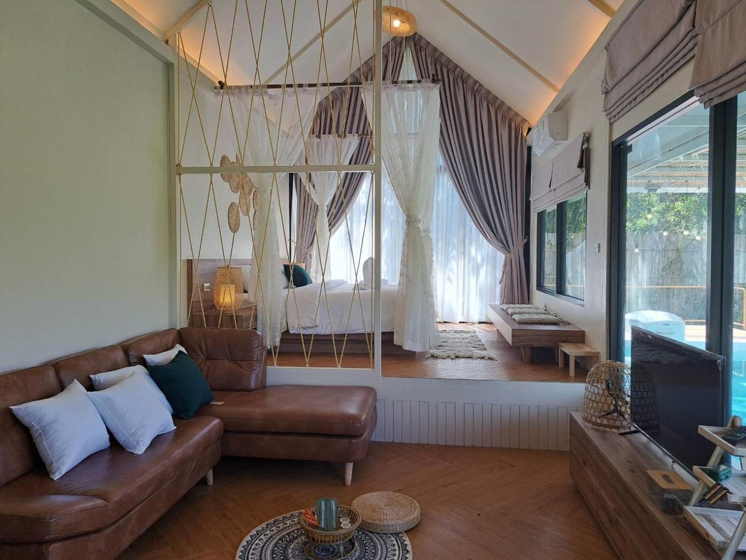 Baan Nai Baan Nok Resort Nakhon Nayok Exteriör bild
